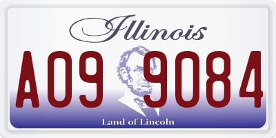 IL license plate A099084