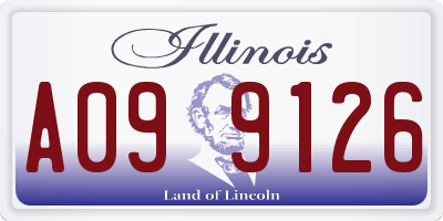 IL license plate A099126
