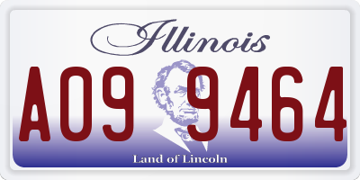 IL license plate A099464
