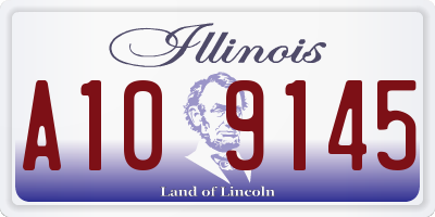 IL license plate A109145