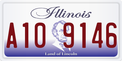 IL license plate A109146