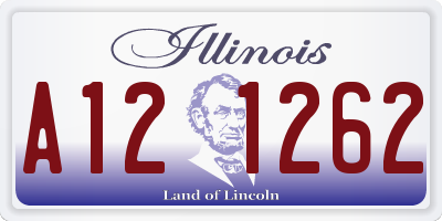 IL license plate A121262