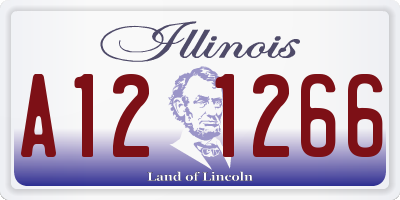 IL license plate A121266