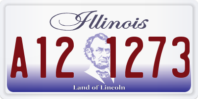 IL license plate A121273