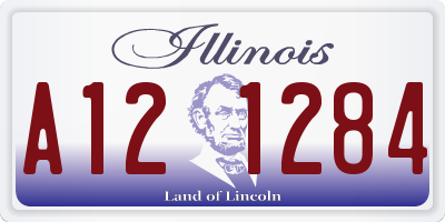 IL license plate A121284
