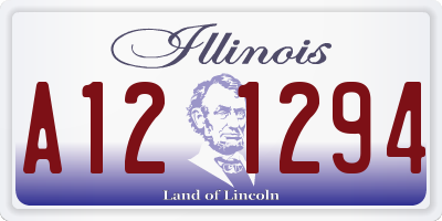 IL license plate A121294