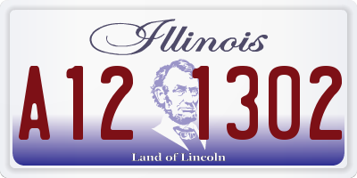 IL license plate A121302