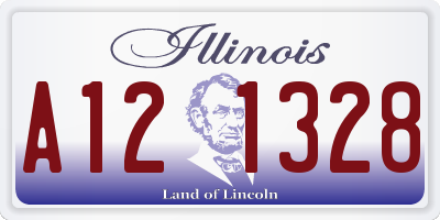 IL license plate A121328