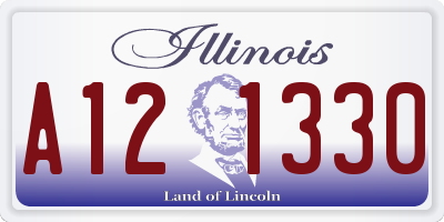 IL license plate A121330