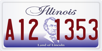 IL license plate A121353