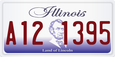IL license plate A121395