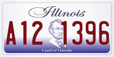 IL license plate A121396