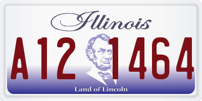 IL license plate A121464