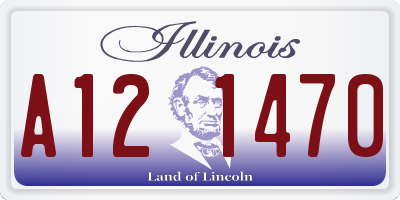 IL license plate A121470