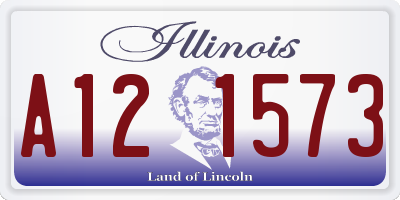 IL license plate A121573