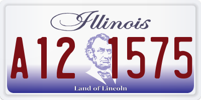 IL license plate A121575