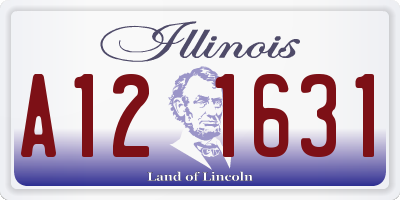 IL license plate A121631