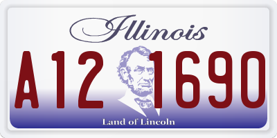 IL license plate A121690