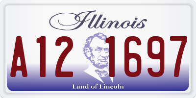 IL license plate A121697