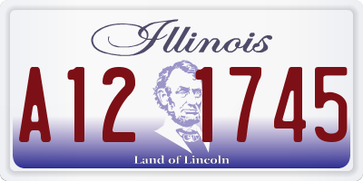 IL license plate A121745