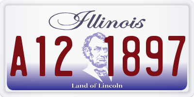 IL license plate A121897