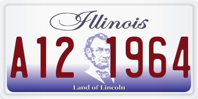 IL license plate A121964