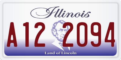 IL license plate A122094