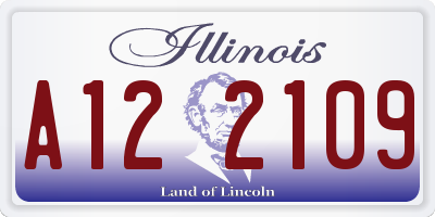 IL license plate A122109