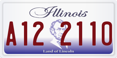 IL license plate A122110