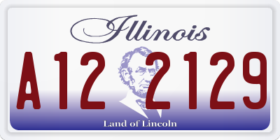 IL license plate A122129