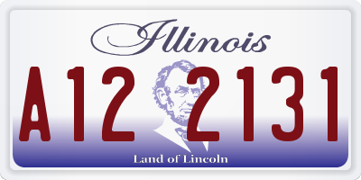 IL license plate A122131