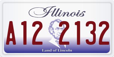 IL license plate A122132