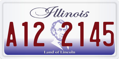 IL license plate A122145