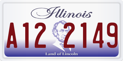 IL license plate A122149