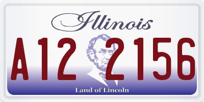 IL license plate A122156