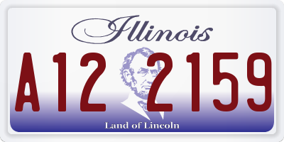 IL license plate A122159