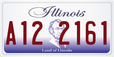 IL license plate A122161