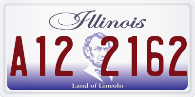 IL license plate A122162
