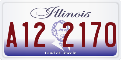 IL license plate A122170