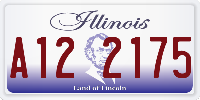 IL license plate A122175