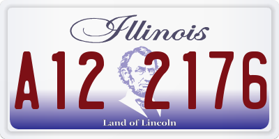 IL license plate A122176