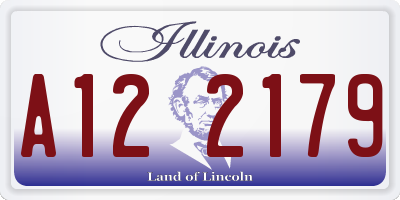 IL license plate A122179