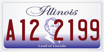 IL license plate A122199