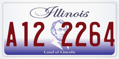 IL license plate A122264