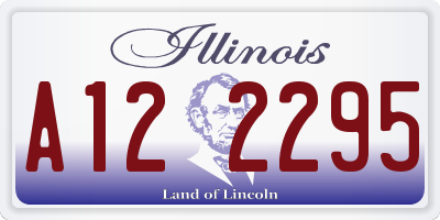 IL license plate A122295