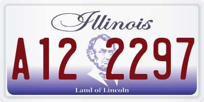 IL license plate A122297