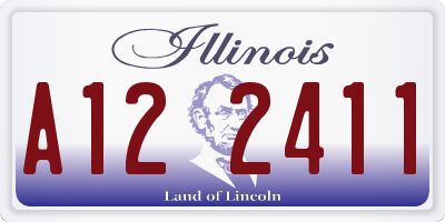 IL license plate A122411