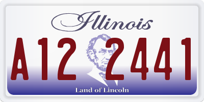 IL license plate A122441