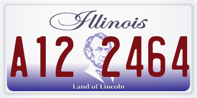 IL license plate A122464