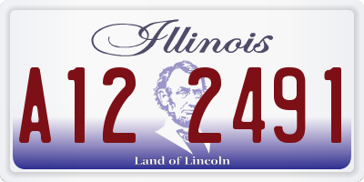 IL license plate A122491
